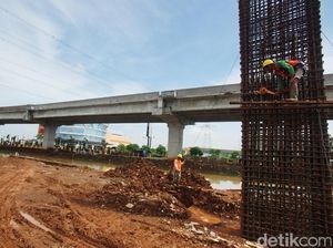 Pembangunan Tol Becakayu Terus Dikebut