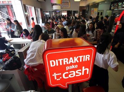Tcash Telkomsel Melebarkan Sayap