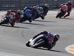 Lorenzo Menangi Balapan Terakhirnya bersama Yamaha