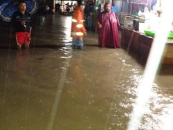 Banjir di Kabupaten Rohul Riau, Ratusan Rumah Tergenang Air