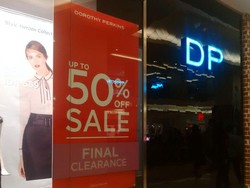 Dorothy Perkins Tutup Toko di Kota Kasablanka