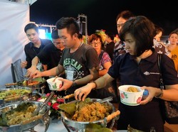 Es Teler dan Gorengan Juga Diminati Pengunjung ASEAN Plus Music & Culinary Festival