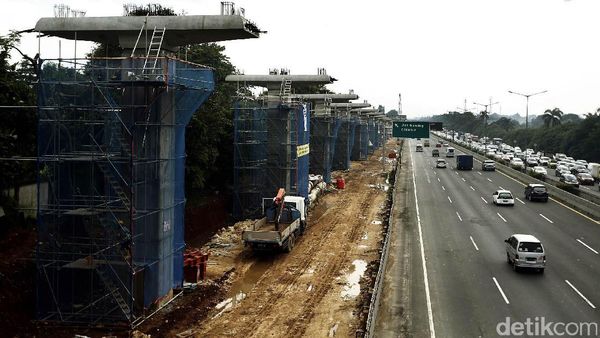 LRT Rute Cawang-Bekasi Semakin Nyata