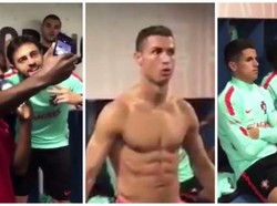 Gaya Ronaldo di Tantangan Manekin: Berpose Gagah Pakai Celana Dalam Putih