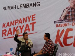 Tiba di Rumah Lembang, Ahok Terima Laporan dan Doa dari Warga