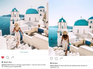 Seram Nggak Sih? Traveler Cantik Ini Diikuti & Ditiru Semua Foto Instagramnya