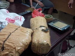 Selundupkan Ganja 1 Kg, 2 Wanita Ditangkap di Lapas Tanjung Gusta