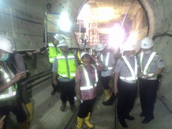 Tinjau Proyek MRT, Plt Gubernur DKI: Saya Puas Lihatnya