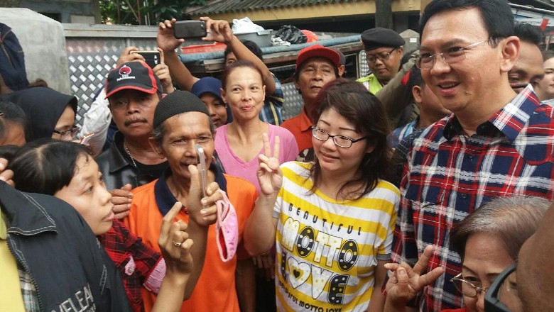 Image result for Di depan pendukung, Ahok janji perbaiki kelakuan dan sikapnya