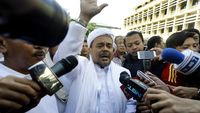 Habib Rizieq Hadiri Gelar Perkara Kasus Ahok
