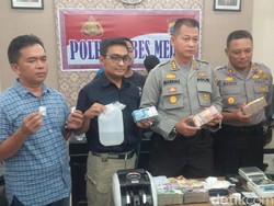 Polisi Tangkap Bandar Narkoba di Medan, Sita Ratusan Amunisi