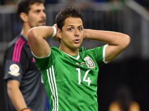 Chicharito di Ambang Rekor Gol Meksiko Chicharito di Ambang Rekor Gol Meksiko