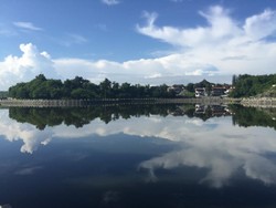 Waduk di Sleman yang Seindah Danau di Eropa