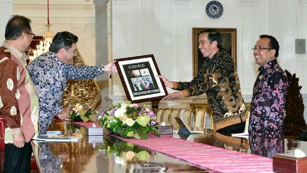 CEO Plug and Play Saeed Amidi Bertemu Jokowi