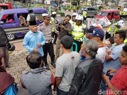 Terjaring Operasi Zebra, Pelanggar Lalulintas di Cianjur Hanya Diberi Tausiah