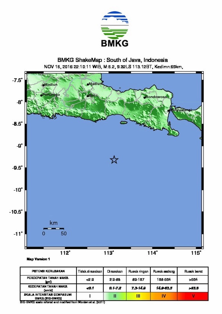 BNPB Pastikan Tak Ada Korban Jiwa Akibat Gempa 5,8 SR di Malang BNPB Pastikan Tak Ada Korban Jiwa Akibat Gempa 5,8 SR di Malang