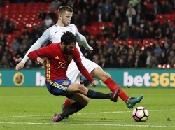 Dua Gol Spanyol di Menit-Menit Akhir Batalkan Kemenangan Inggris