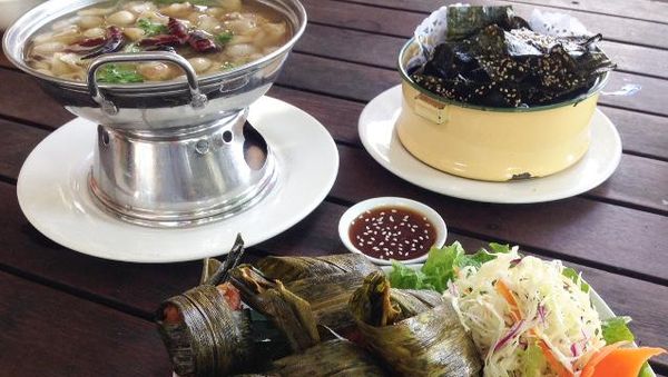 Menyantap Rumput Laut Renyah hingga Tom Yum Segar di Tepian Sungai Mekong