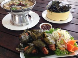 Kong View: Menikmati Sajian Laos dan Thailand Sambil Ditemani Pemandangan Sungai Mekong