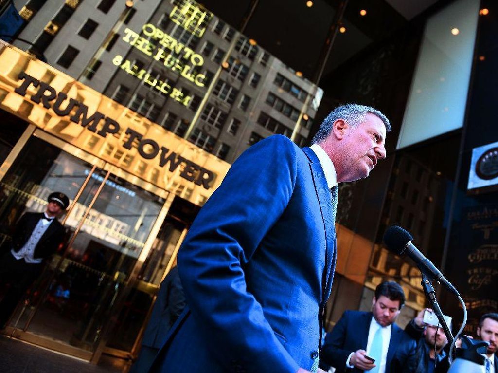 Temui Donald Trump, Wali Kota New York Bersumpah Akan Lindungi Imigran Temui Donald Trump, Wali Kota New York Bersumpah Akan Lindungi Imigran