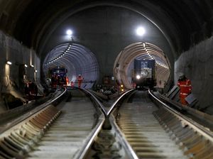 Intip Pembangunan Jalur Kereta Bawah Tanah Terbesar Eropa di Inggris