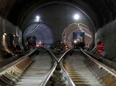 Intip Pembangunan Jalur Kereta Bawah Tanah Terbesar Eropa di Inggris