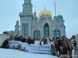 Indahnya Silaturahmi dari Masjid ke Masjid di Kota Moscow Indahnya Silaturahmi dari Masjid ke Masjid di Kota Moscow