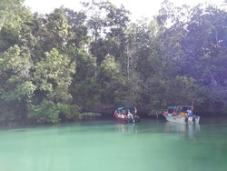Yang Misterius dari Raja Ampat, Laguna Tersembunyi di Pulau Gam