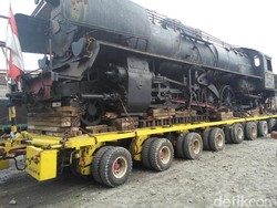 Solo Dapat Pinjaman Lokomotif Kuno Eks Penarik Kereta Kepresidenan