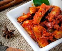 Terong balado.