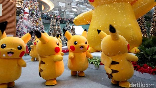 Ketika Pokemon Menyerbu Bandara Changi di Singapura