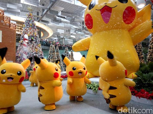 Ketika Pokemon Menyerbu Bandara Changi di Singapura