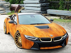 Bodi BMW i8 Ini Dibikin Seperti Penuh Karat