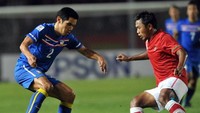 Indonesia bertemu Thailand di fase grup Piala AFF 2010. (Foto: Detiksport/Rachman Haryanto)