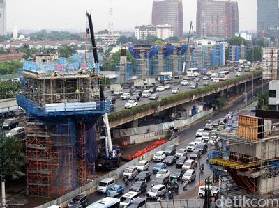 Penampakan Terkini Proyek MRT Jakarta