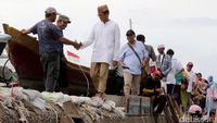 Sandiaga Kampanye di Kampung Nelayan Muara Baru