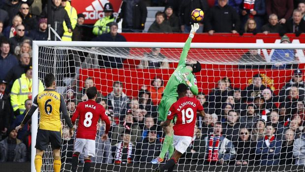 Jelang Man United vs Arsenal, Wenger 2 Kali Kalahkan Mourinho