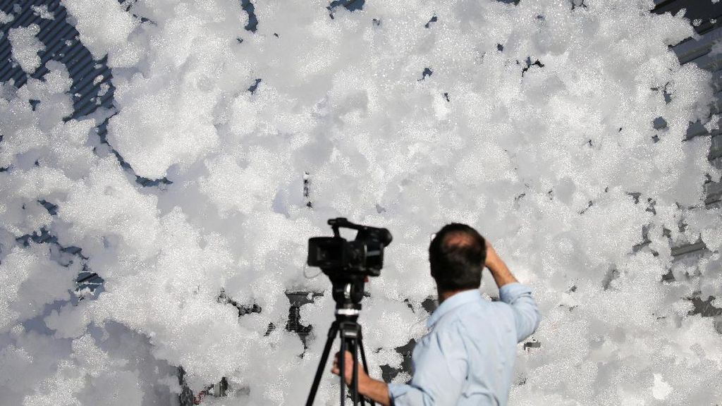 Busa Penuhi Bandara San Jose, California Busa Penuhi Bandara San Jose, California