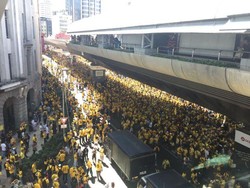 Ribuan Demonstran Kaos Kuning Banjiri Kuala Lumpur, Serukan PM Najib Mundur