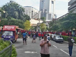 Aksi Demo Bersih di Kuala Lumpur, Demonstran Kaos Merah Sempat Berulah