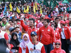 Senyum Warga Semarang Tunjukkan Perdamaian