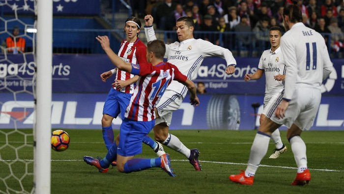 Hat-trick Ronaldo Benamkan Atletico