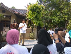 Kampanye di Jagakarsa, Sandiaga Uno: Saya Berani Melawan Pengembang