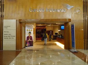 Lounge First Class Garuda Indonesia, Mewah Banget