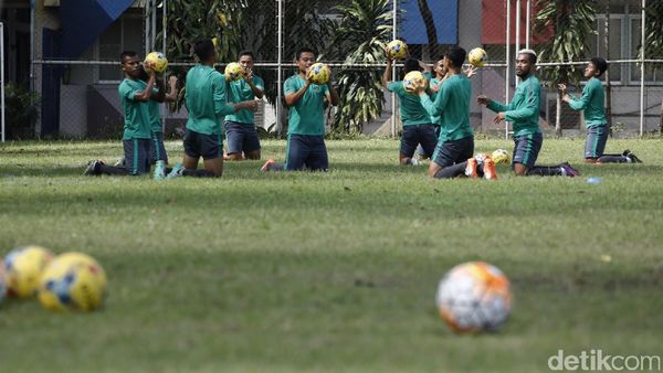 Timnas Indonesia Berlatih Jelang Lawan Filipina