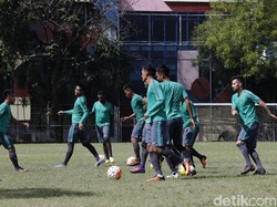 Jelang Lawan Filipina, Indonesia Berlatih untuk Antisipasi Crossing