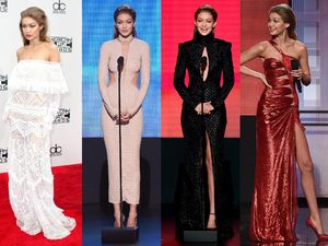 Love It! Deretan Penampilan Gigi Hadid di AMA 2016