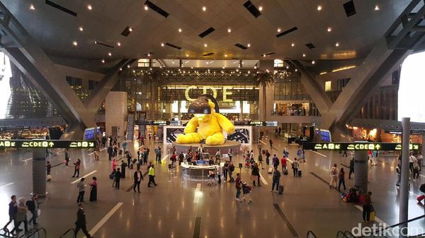Megah & Mewah, Bandara Qatar Ini Saingannya Bandara Dubai