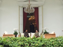 Bincang Santai Jokowi dan Megawati Sambil Minum Teh Bersama