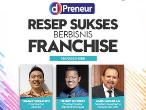 Jangan Lupa, Besok Ada Buka-bukaan Bisnis Waralaba di dPreneur
